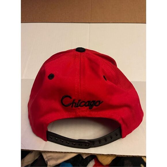 CHICAGO KBETHOS RED Adjustable SnapBack Hat - Picture 3 of 5